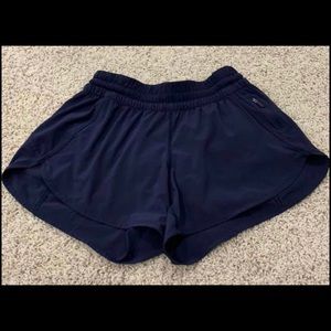 Tracker short size 8 navy 4 inch
